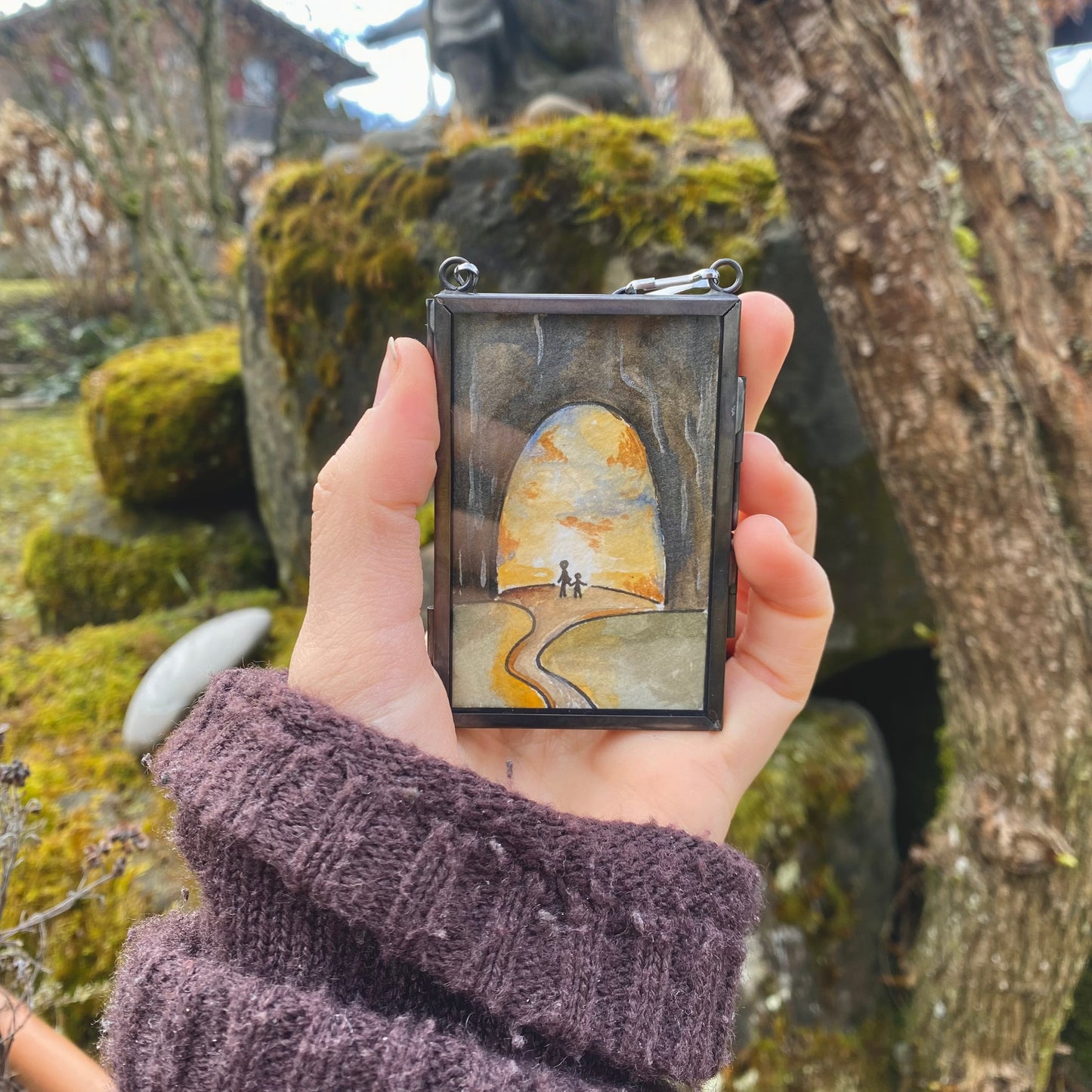 Original Kunstwerk “on the edge”