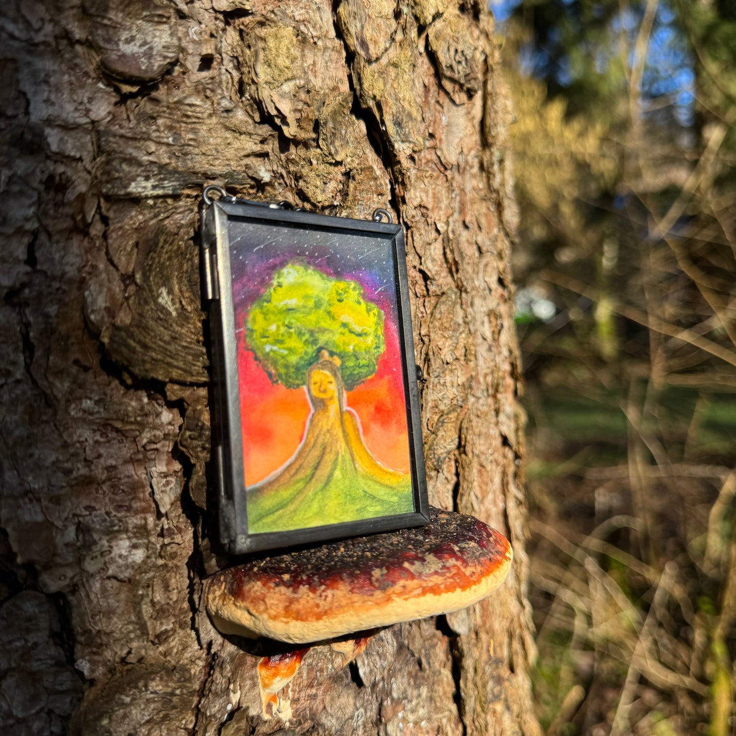 Original Kunstwerk “wooden soul”