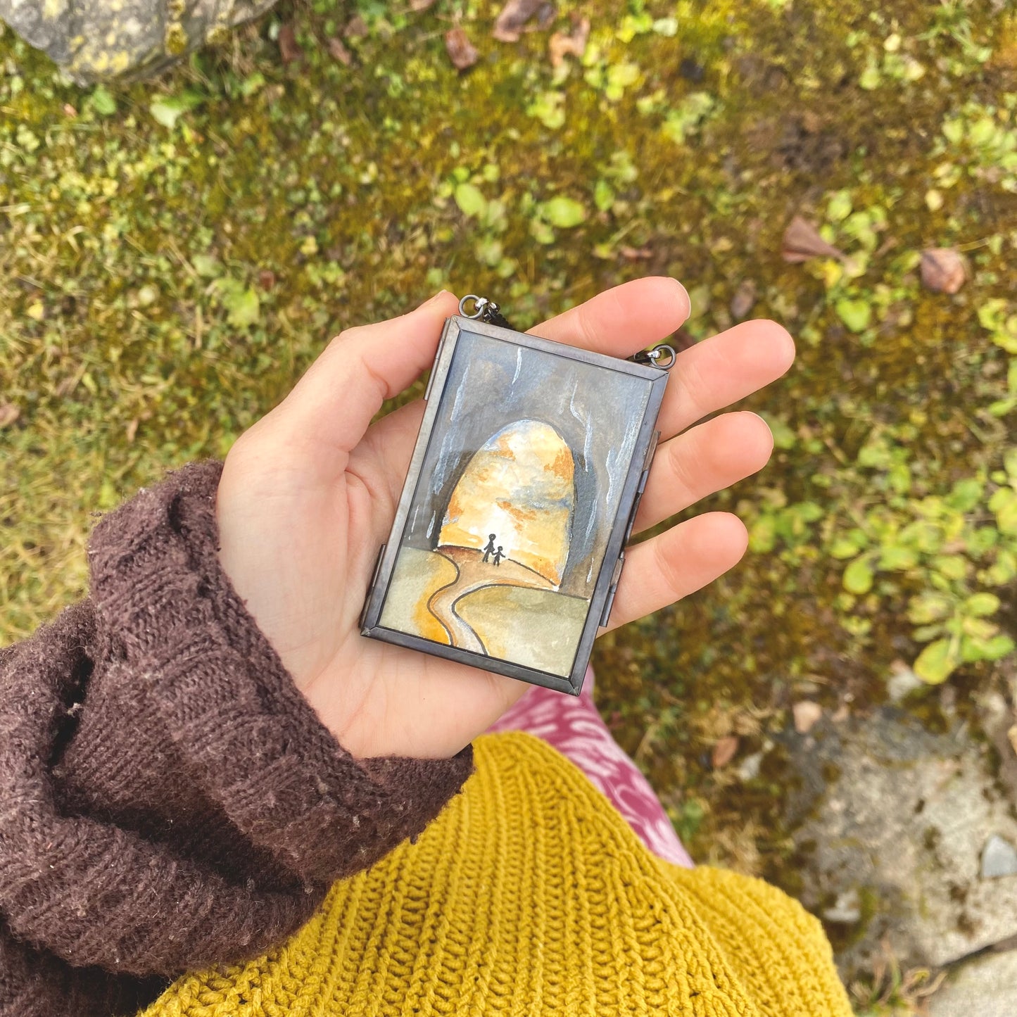 Original Kunstwerk “on the edge”